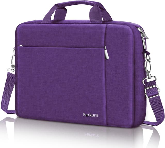 Detalle de Ferkurn laptop bag case with detachable shoulder strap for 15.6–16 inch laptops