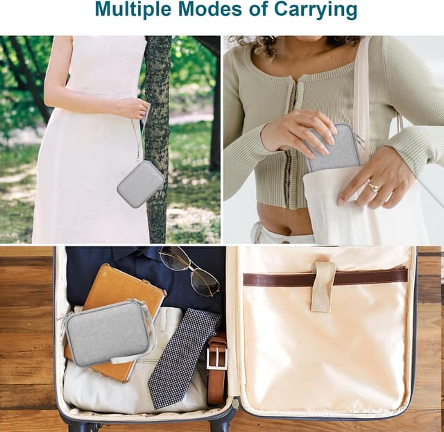 Detalle de Canboc instant photo printer carry case grey