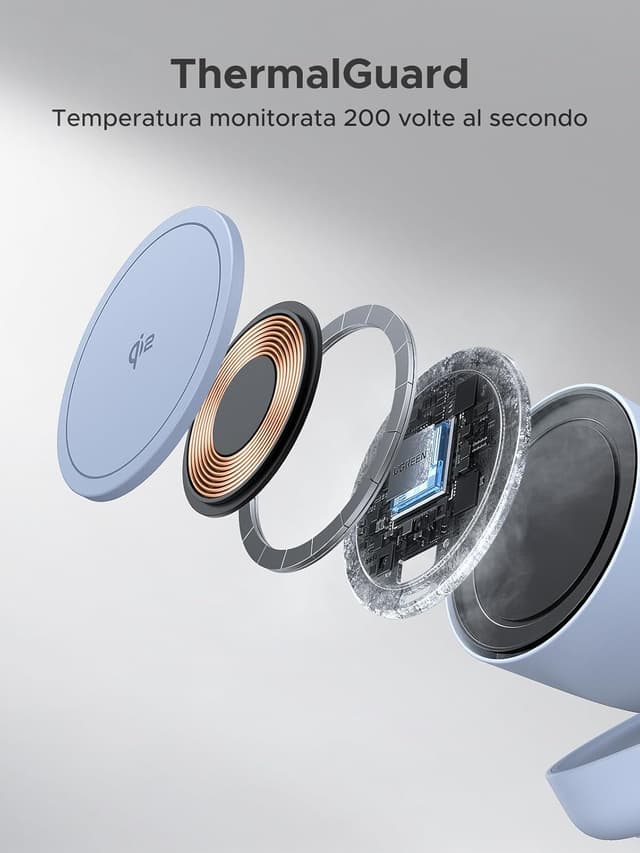 Thumbnail 4 de UGREEN Zapix Caricatore Wireless iPhone 15W