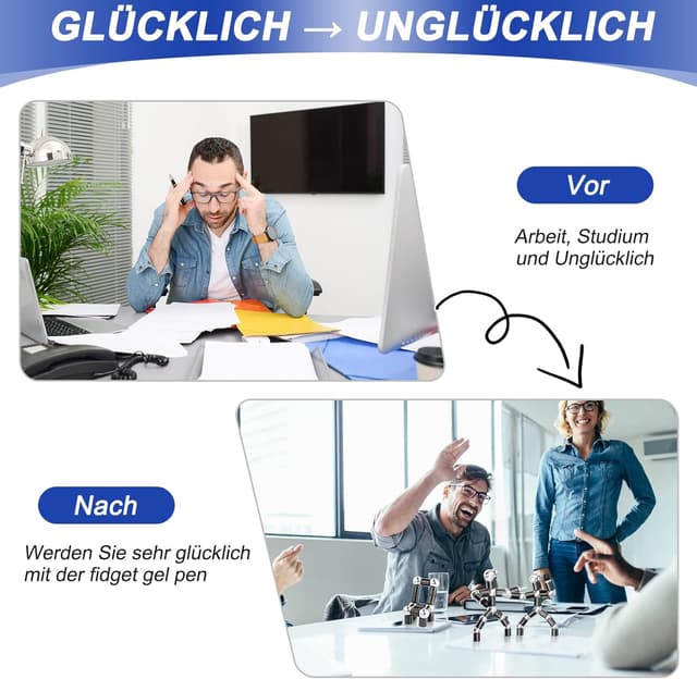 Detalle 2 de KEIFUKUH Fidget Gelstifte