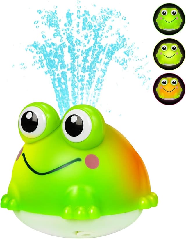 Thumbnail 6 de Jovicos Baby Badespielzeug – wiederaufladbares Frosch-Spritzspiel mit LED Licht (ab 1–3 Jahre)