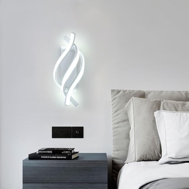 Detalle 2 de Comely Lampada da Parete LED Bianco 22W 2500LM, 6500K per interni