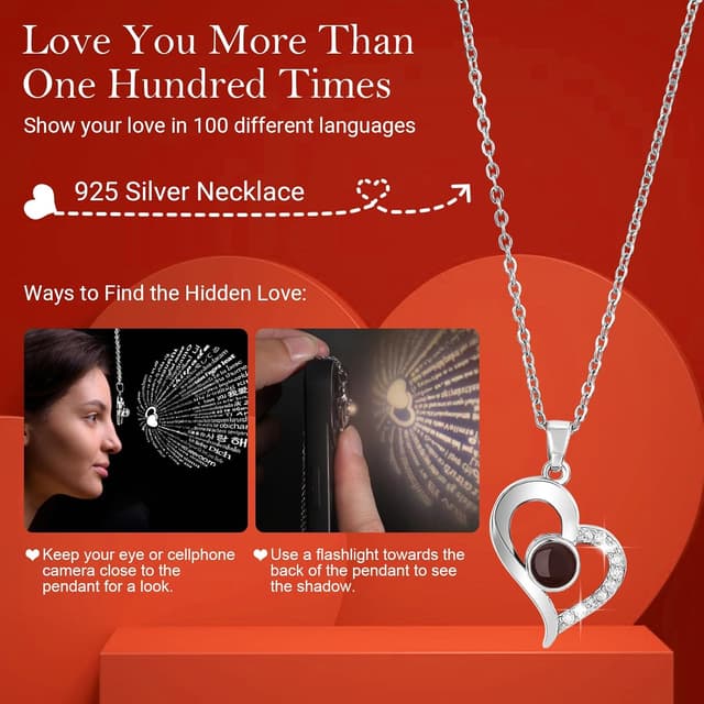 Thumbnail 2 de Emibele Rosa Preservada + Collar Plata S925 🎶 Regalo San Valentín