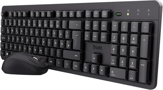 Detalle de Trust Ymo II leises Tastatur-Maus-Set 800–1600 DPI ⌨