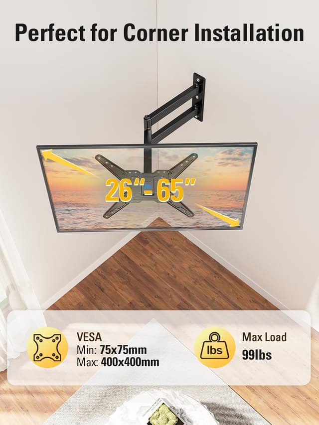 Thumbnail 5 de Mounting Dream MD2286-M Long Arm TV Mount 30in