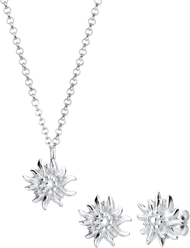 Thumbnail 6 de Elli Edelweiss Schmuckset 925 Silber