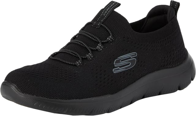 Detalle de Skechers Damen Summits 12980 Sneaker – leicht, flexibel und mit dämpfender Sohle