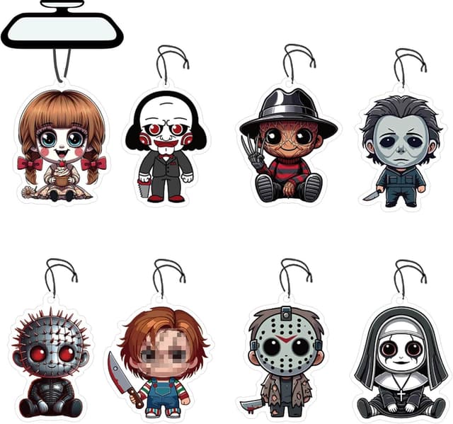 Detalle de Horror car air fresheners 8 pack