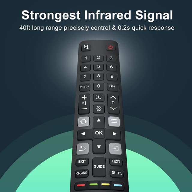 Detalle 2 de OMAIC Universal-Fernbedienung RC802N für TCL Smart Android TVs mit Netflix-Shortcut