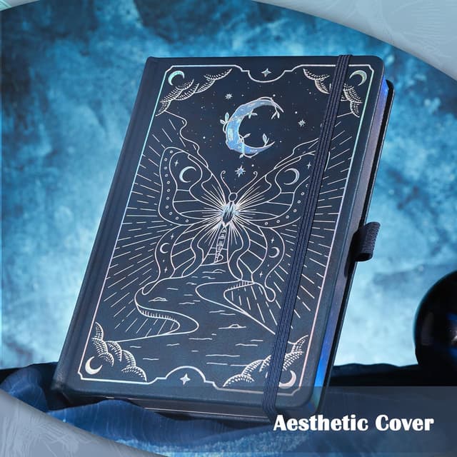 Thumbnail 3 de TIEFOSSI A5 Punktiertes Tagebuch mit 190 Seiten