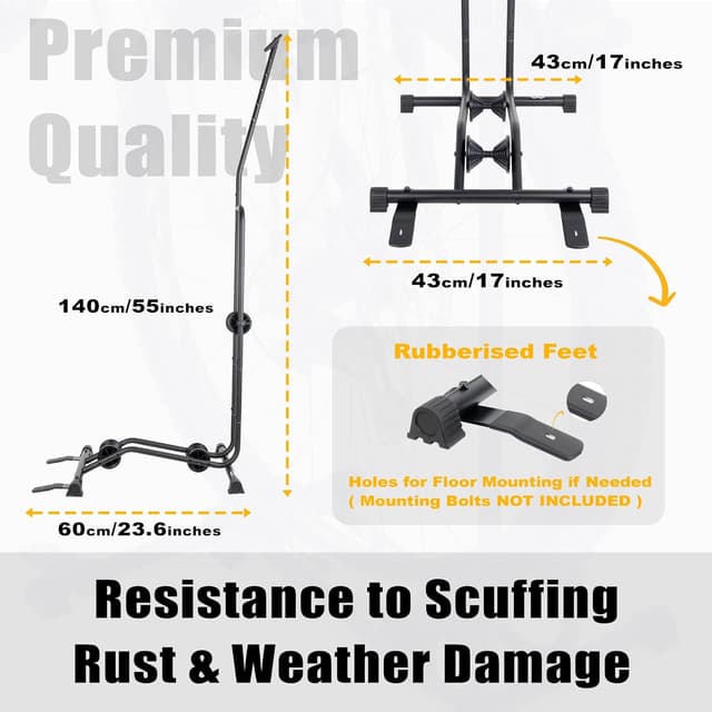 Thumbnail 5 de CyclingDeal Upright Bike Stand for 29" Wheels