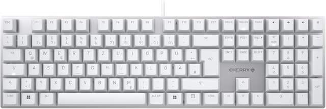 Thumbnail 6 de CHERRY KC 200 MX (QWERTZ) mechanische Office-Tastatur mit MX2A Brown, Kabel & eloxierter Metallplatte – schwarz/bronze