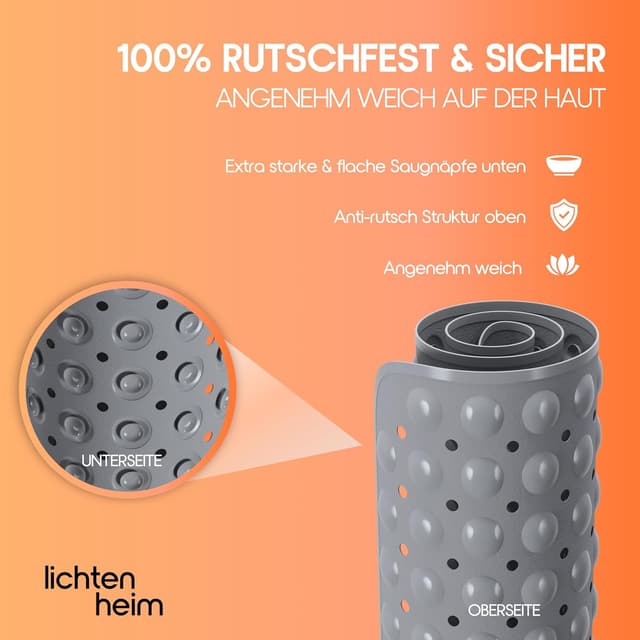 Thumbnail 2 de SilverRack Tapis de baignoire 100 x 40 cm