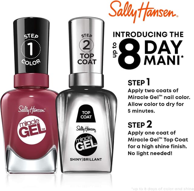 Detalle de Sally Hansen Miracle Gel Nail Polish 820 V-Amplified 💅