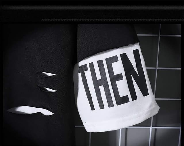 Thumbnail 4 de Hello MrLin Techwear Hoodie Patchwork