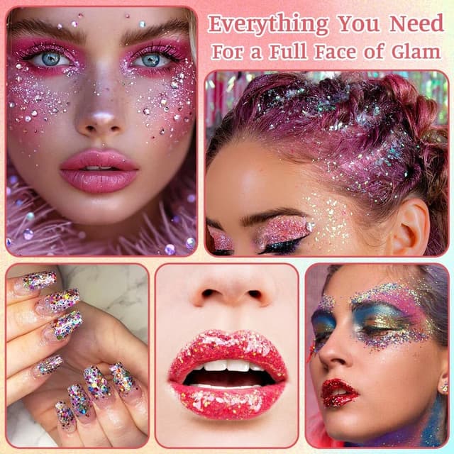 Thumbnail 2 de AYBUY Gel glitter corpo 18g 💄