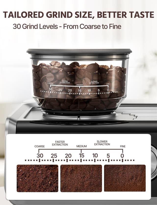 Thumbnail 4 de Aptliton Bean to Cup Coffee Machine 15 Bar