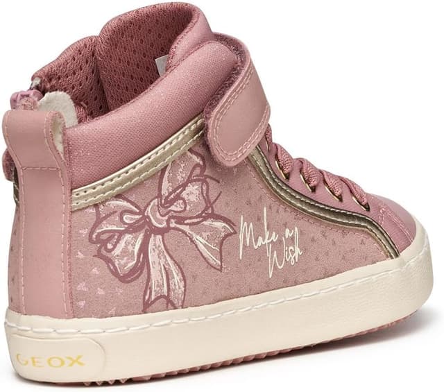 Detalle 2 de Geox J Kalispera Girl Basket pour fille : légères, amorties et faciles à enfiler