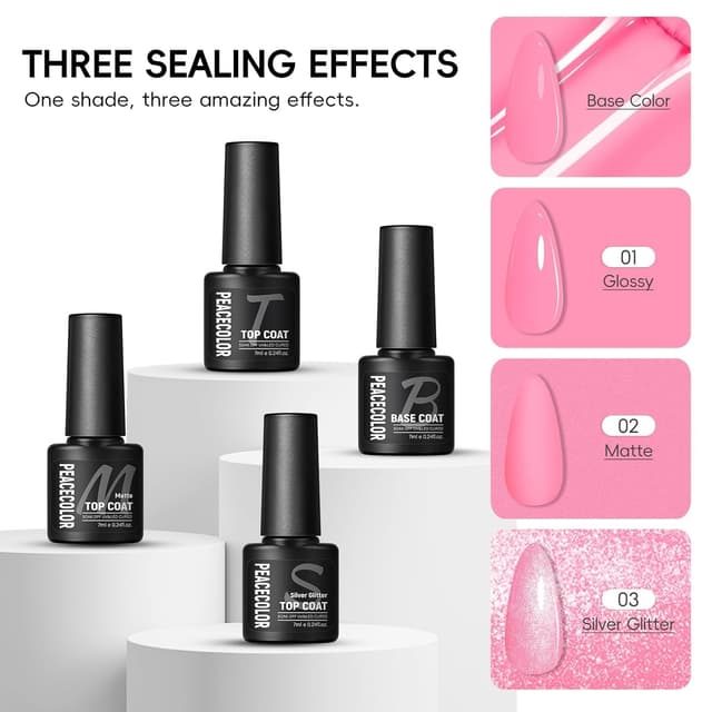 Thumbnail 5 de PEACECOLOR Gel NĂ€gel Set 22 Farben đ
