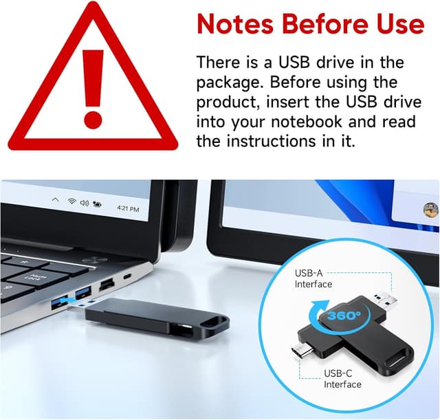 Detalle 2 de Dopesplay 14,1" Laptop Bildschirm Erweiterung 1920×1200