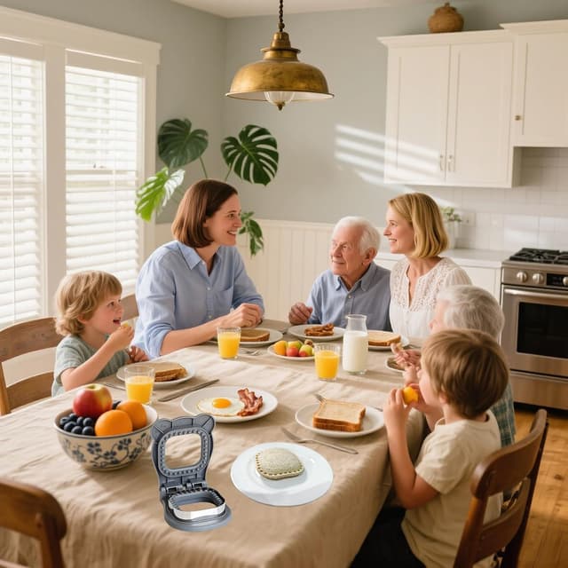 Thumbnail 5 de KINSUDA Sandwich Cutter and Sealer 3.7" 🍽