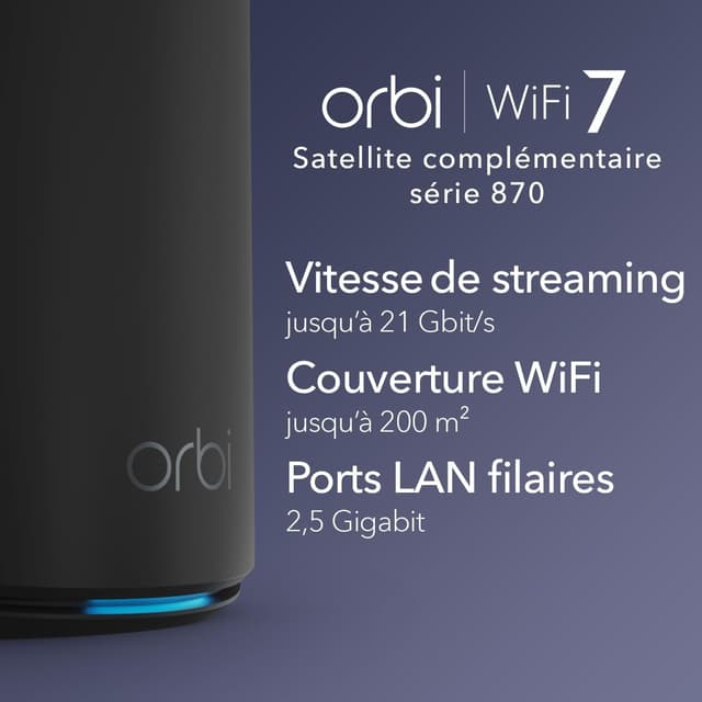 Thumbnail 1 de NETGEAR Orbi série 870 Satellite WiFi 7