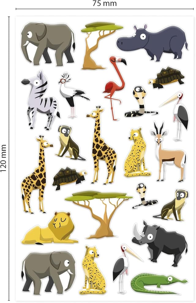 Detalle 2 de MY MANDARINE 560389Cpack Stickerbögen Cooky 3D 300