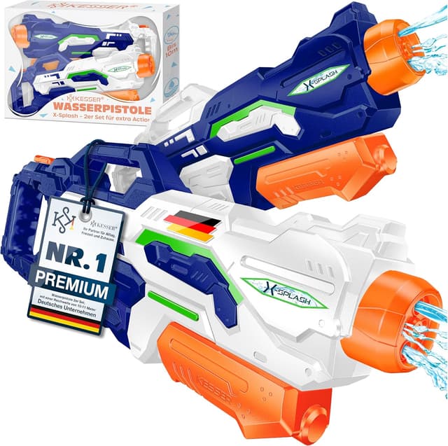 Thumbnail 6 de KESSER Wasserpistolen 2er Set Reichweite 10–11 m