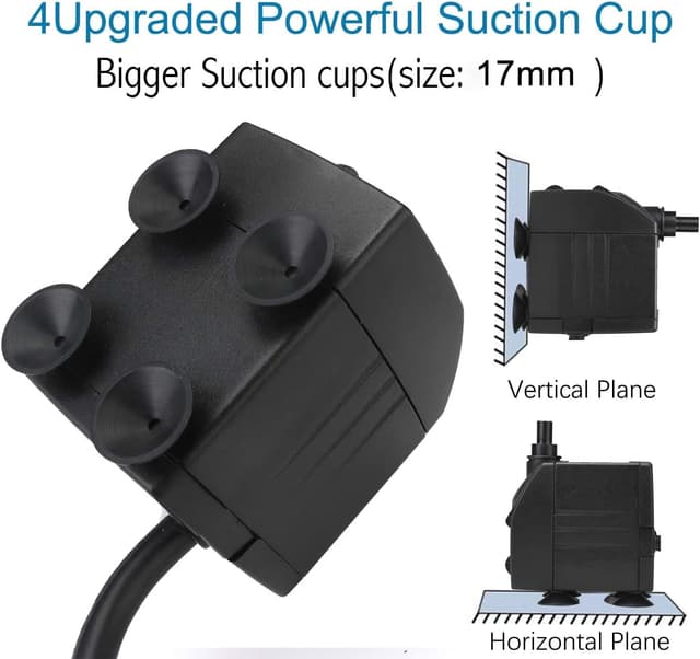 Detalle 2 de Submersible water pump 350 L/H ultra quiet