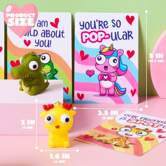 Thumbnail 4 de JOYIN 32 PCS Valentine Cards