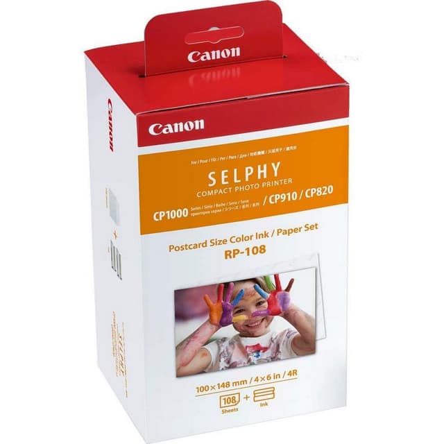 Detalle de Canon RP-108 108 hojas para Selphy