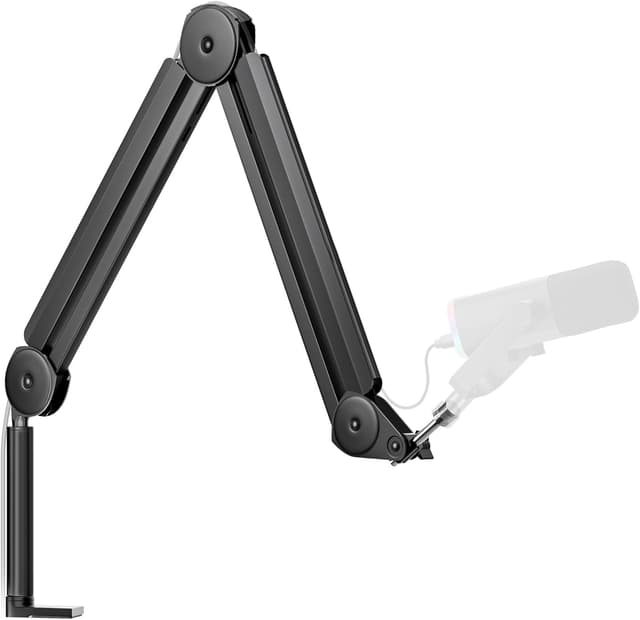 Detalle de InnoGear Mic Boom Arm Microphone Stand with Cable Management Channels