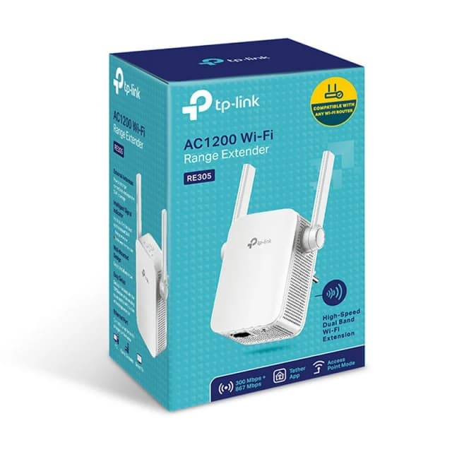 Detalle 2 de TP-Link RE305 AC1200 repetidor WiFi dual band