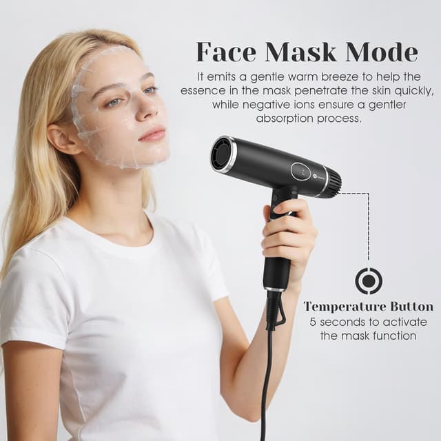 Thumbnail 6 de Slopehill Ionen Haartrockner 2000W — Reiseföhn