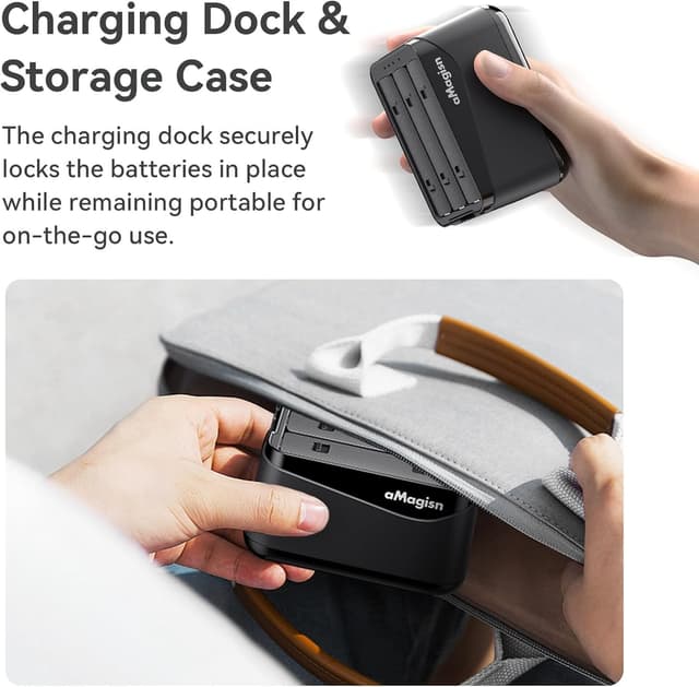 Thumbnail 4 de Ladegerät für Insta360 X5 mit 3 Fächern