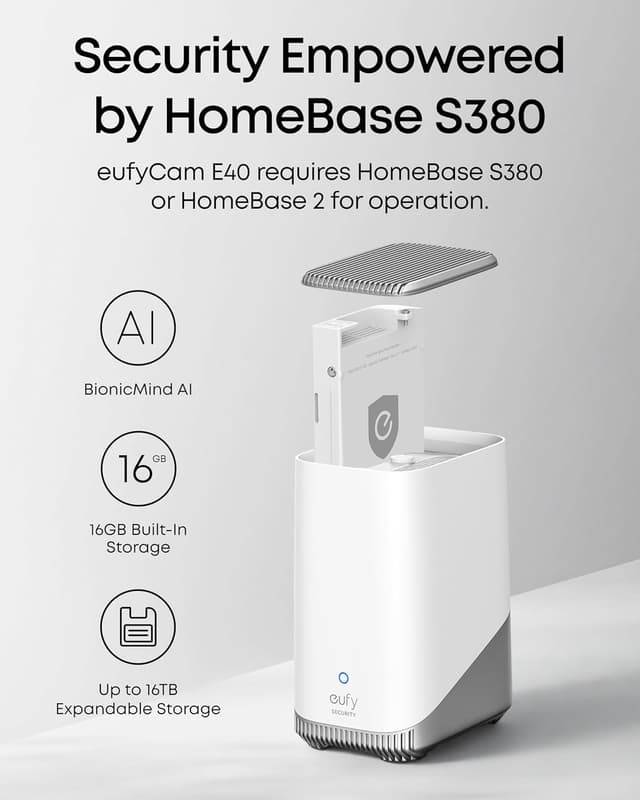 Thumbnail 5 de eufyCam E40 2-Cam Kit with HomeBase