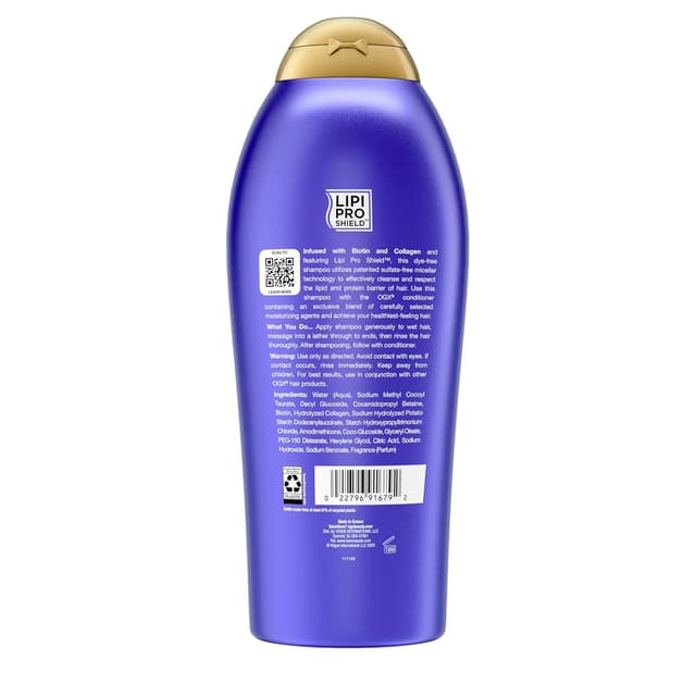Thumbnail 6 de OGX Thick & Full Biotin Collagen Shampoo 25.4 fl. oz