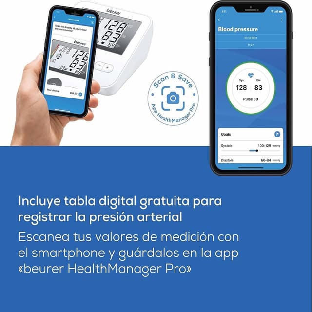 Thumbnail 4 de Beurer BM 27: Tensión arterial digital con control y detección🩺