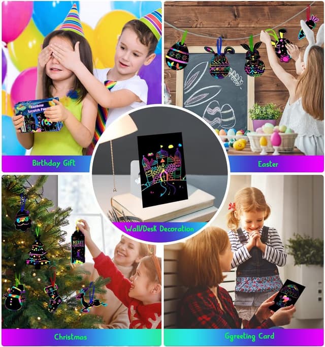 Thumbnail 6 de Smarkids 143 Hojas de Rascar colores kit creativo