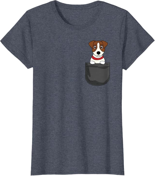 Thumbnail 6 de Jack Russell in tasca Maglietta cane