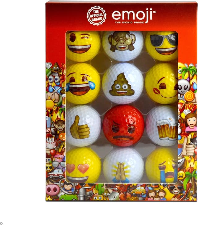 Thumbnail 6 de emoji Official Novelty Fun Golf Balls 6-pack ⛳