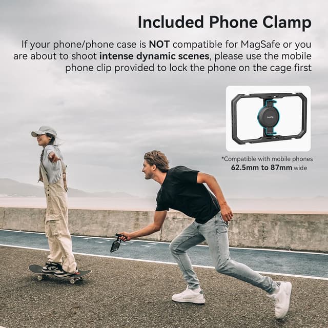 Detalle de SmallRig Cage Smartphone à dégagement rapide magnétique pour MagSafe (4299)