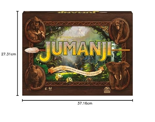 Thumbnail 10 de Spin Master Games Jumanji (en español) juego de mesa familiar para 2-4 jugadores