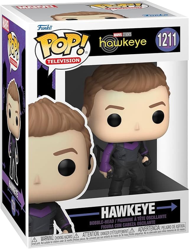 Detalle de Funko Pop! Hawkeye - Figura Coleccionable de Vinilo
