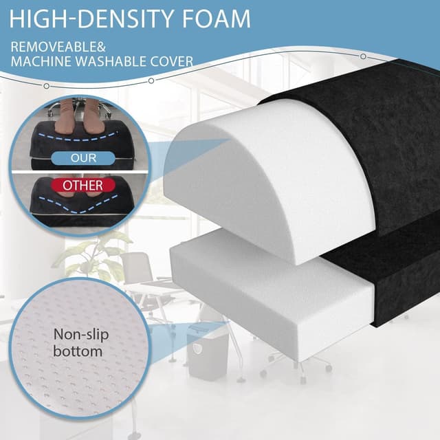 Thumbnail 2 de Adjustable Ergonomic Foot Rest for Under Desk