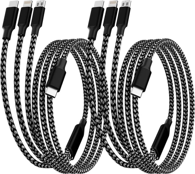 Detalle de IDISON 3-in-1 Multi Charging Cable 4 ft