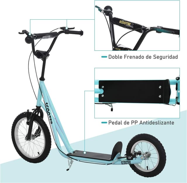 Thumbnail 3 de HOMCOM Scooter Patinete para Niños 100 kg