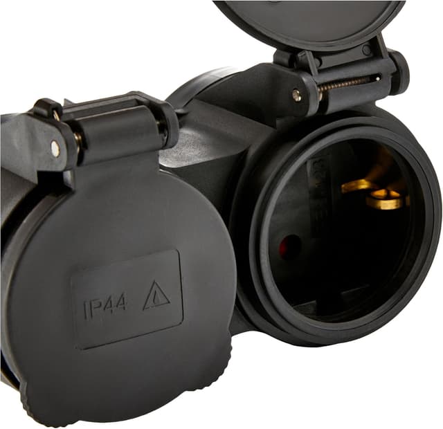 Detalle de Electraline 55074 Adaptador exterior 2 enchufes