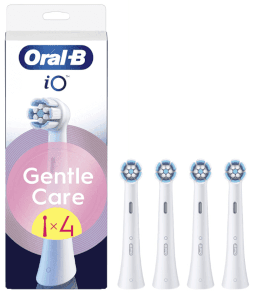 Detalle de Oral‑B iO Gentle Care Pack 4 uds