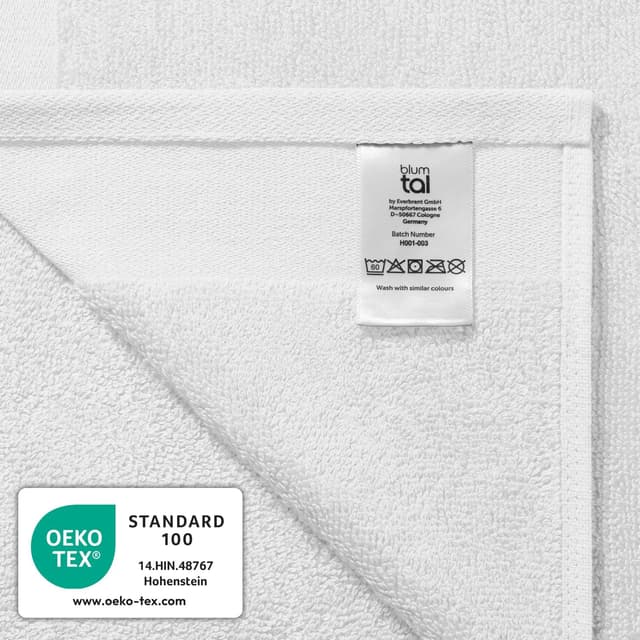 Thumbnail 6 de Blumtal Premium Gästehandtücher Set 12 teilig